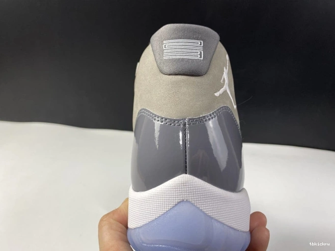 Reps TBkick 'Cool 11 005 Grey' Jordan Air CT8012 Retro 0705
